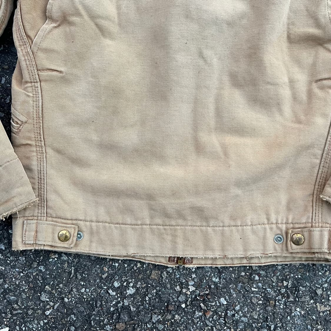 90년대 칼하트 디트로이트 자켓 브라운 상품이미지8