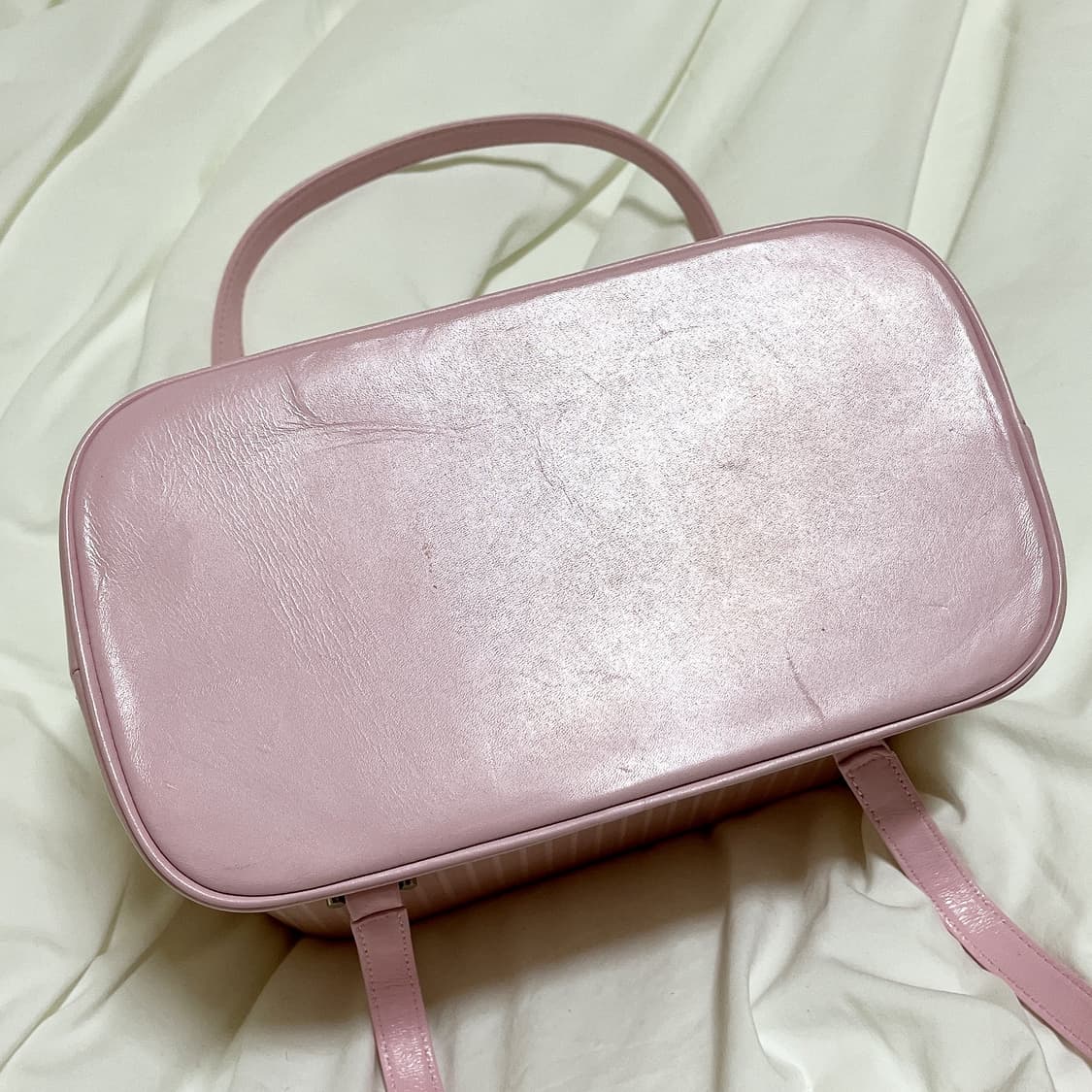 희귀빈티지 ) courreges 쿠레쥬 꾸레쥬 베니티백 상품이미지8