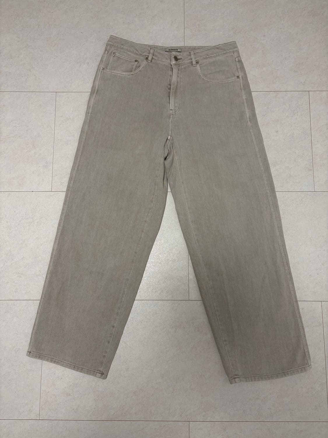 [1] 블랭크룸 가먼트 다이드 팬츠 더스트 상품이미지1