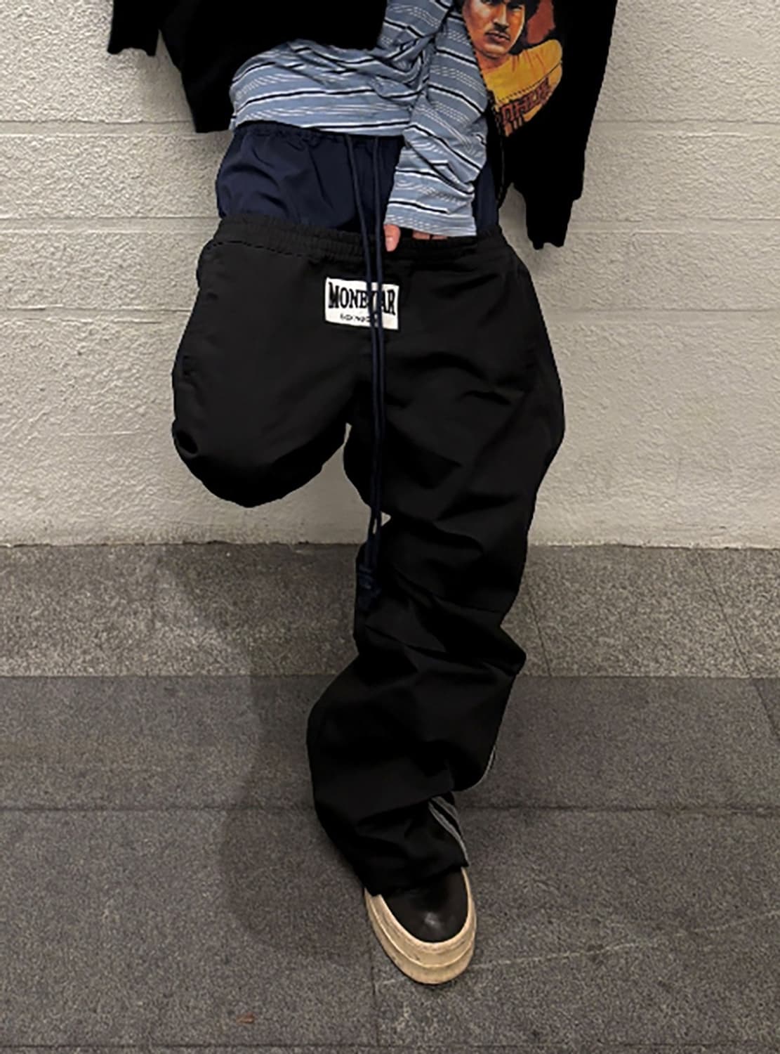 Double-Waist Track Pants 상품이미지1