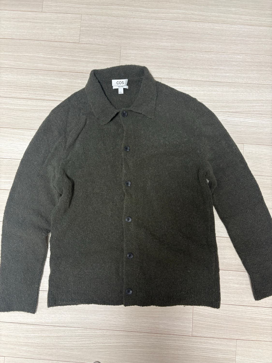 COS 카라 가디건 M 상품이미지1