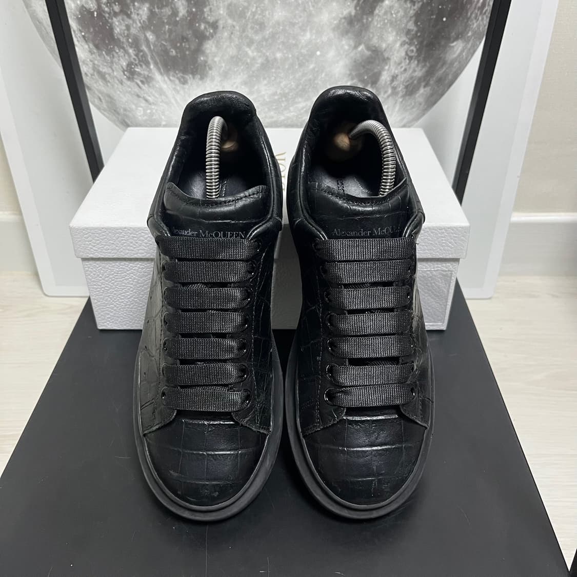정품 40) 알렉산더 맥퀸 크로커 오버솔 스니커즈 255~260 상품이미지3