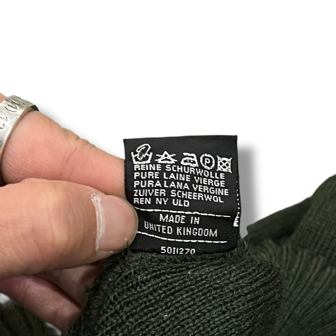  버버리 레더패치 울 니트 y14179 상품이미지10