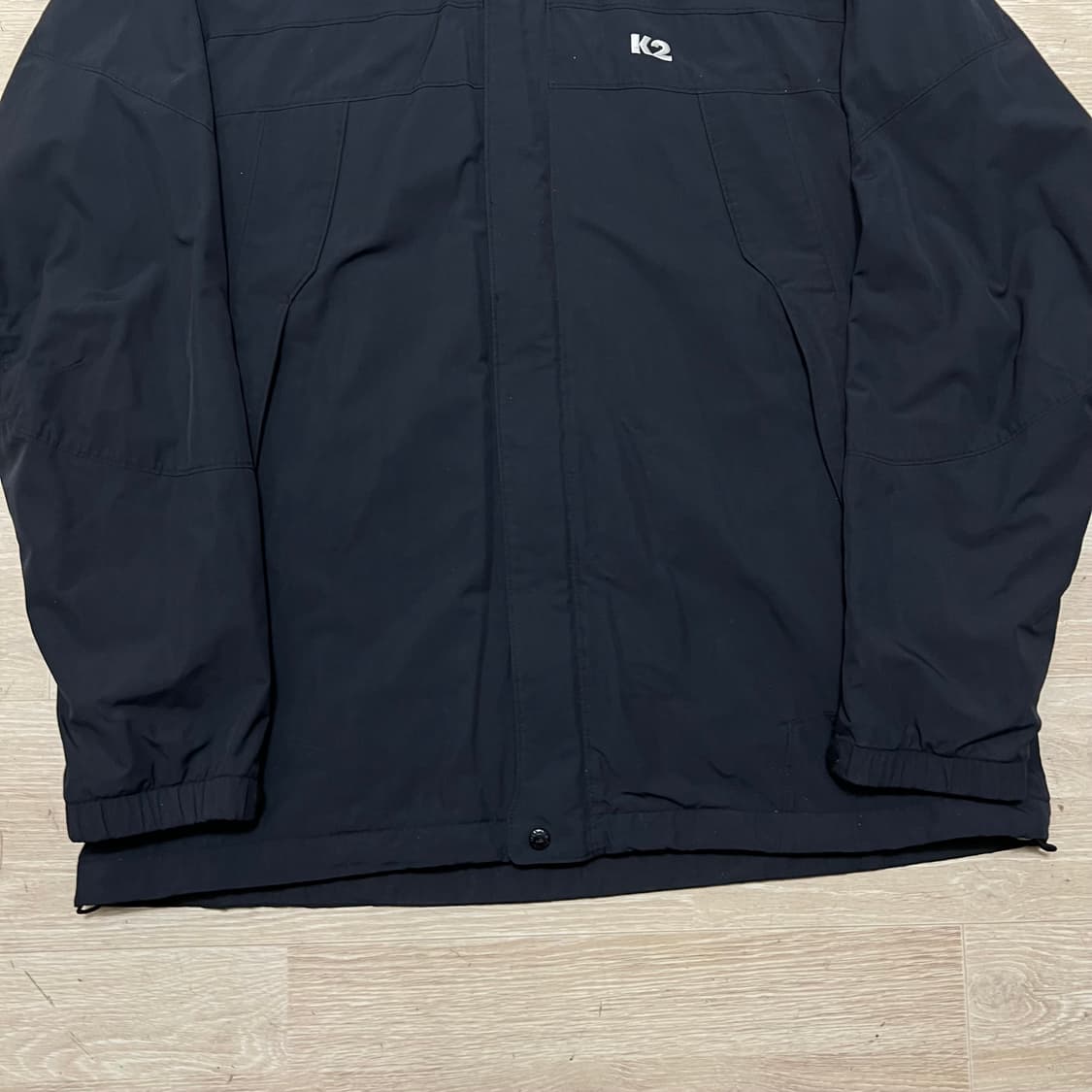 K2 로고 바람막이 후드자켓 [블랙] XL/105 상품이미지3
