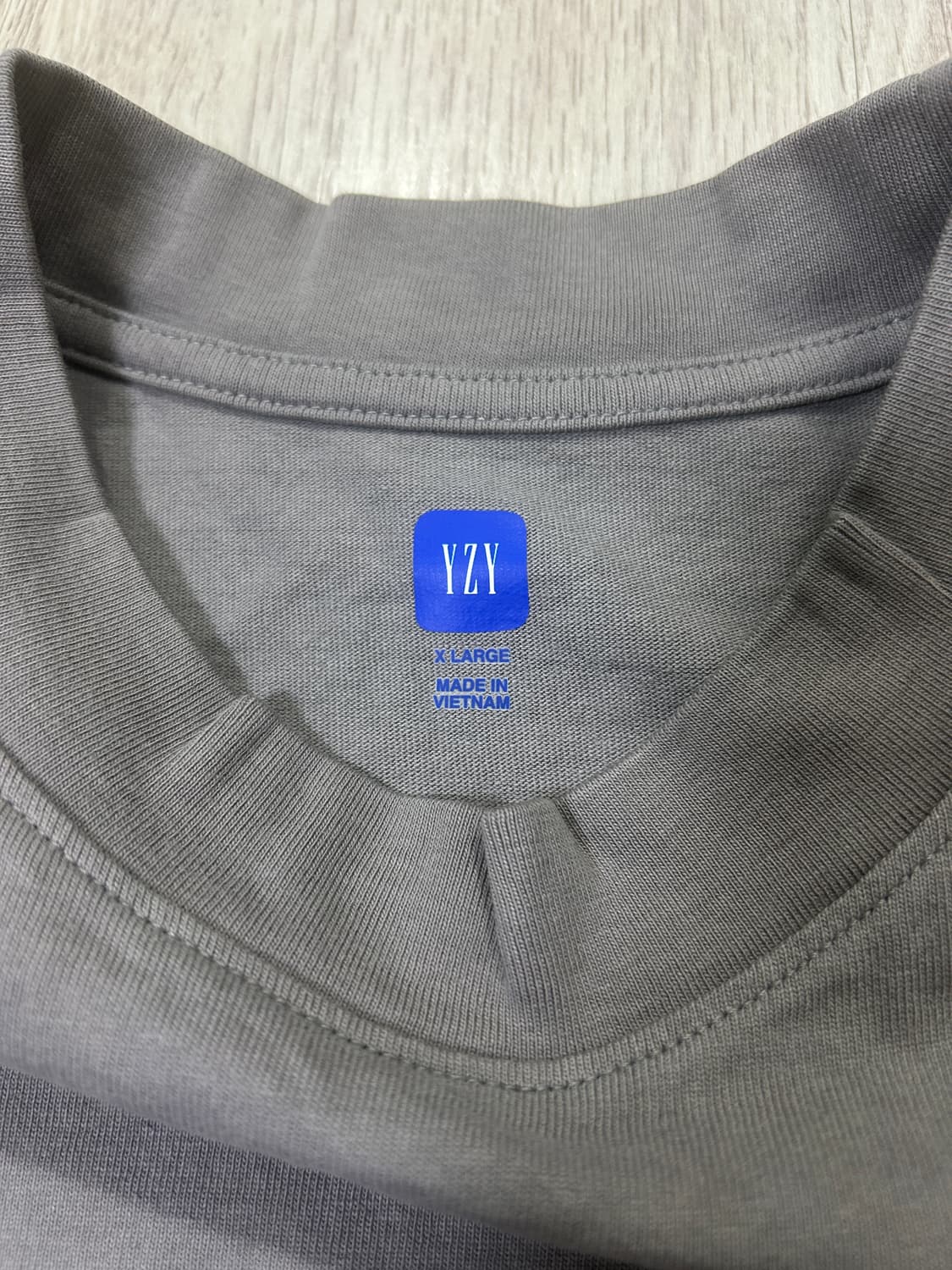 [XL] YZY GAP 롱슬리브 다크 그레이 상품이미지2