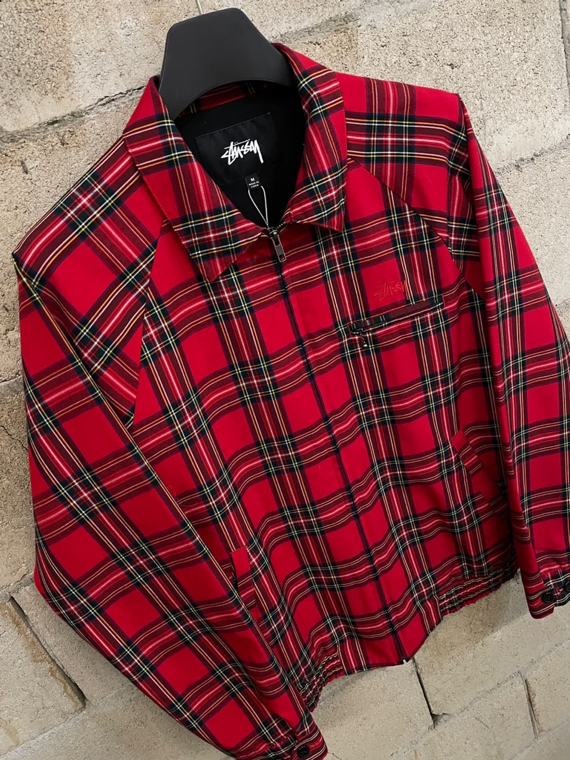 스투시 브라이언 체크 자켓 상품이미지3