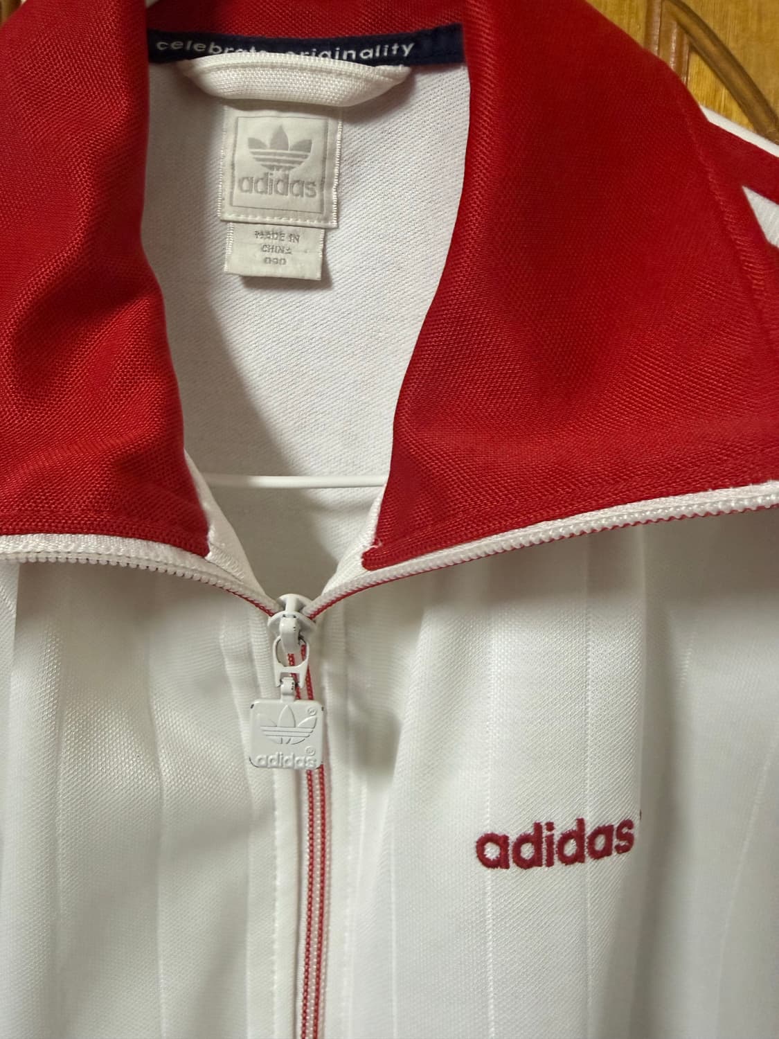 [S] 아디다스 흰빨 베켄바우어 트랙탑 져지 상품이미지2