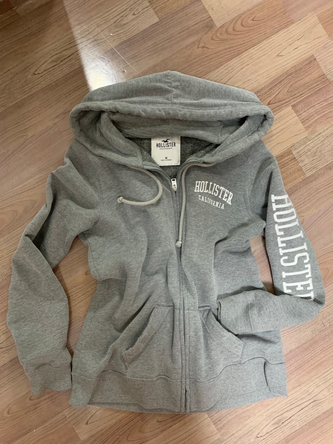 홀리스터 후드집업 ,그레이,M 상품이미지7