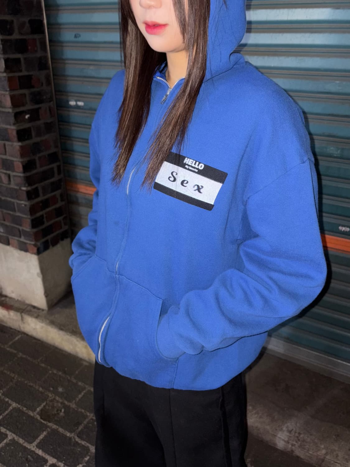 00s Jerzees 후드집업 커스텀 상품이미지3