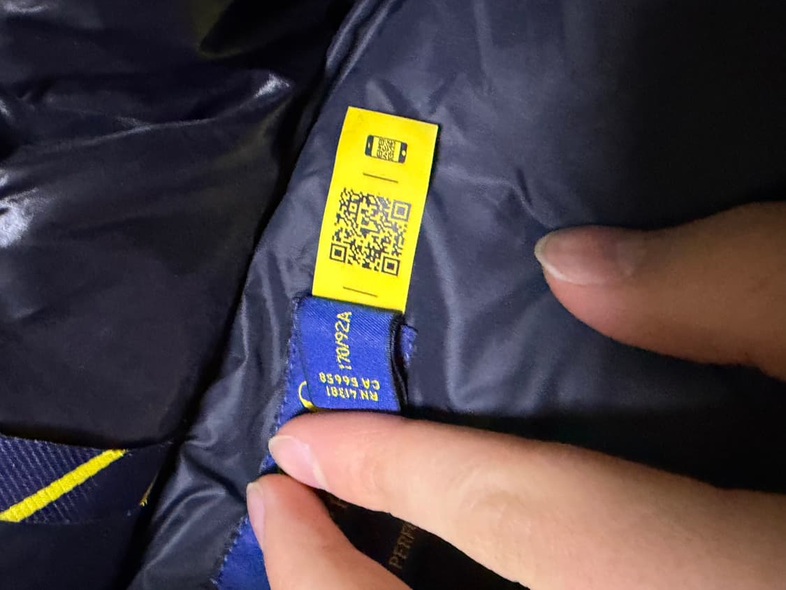 폴로 랄프로렌 유광 독다운패딩 상품이미지4