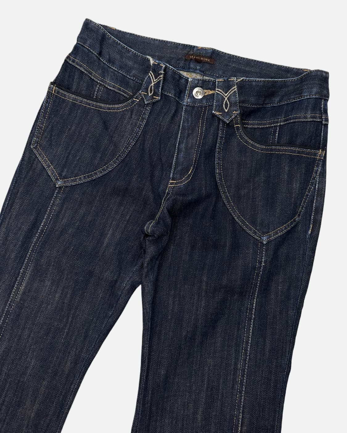 embroidery pocket low-rise jean 상품이미지3