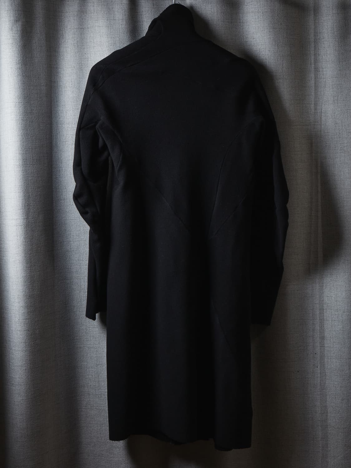 Leon emanuel blanck 버진울 하이넥 롱 코트 상품이미지4