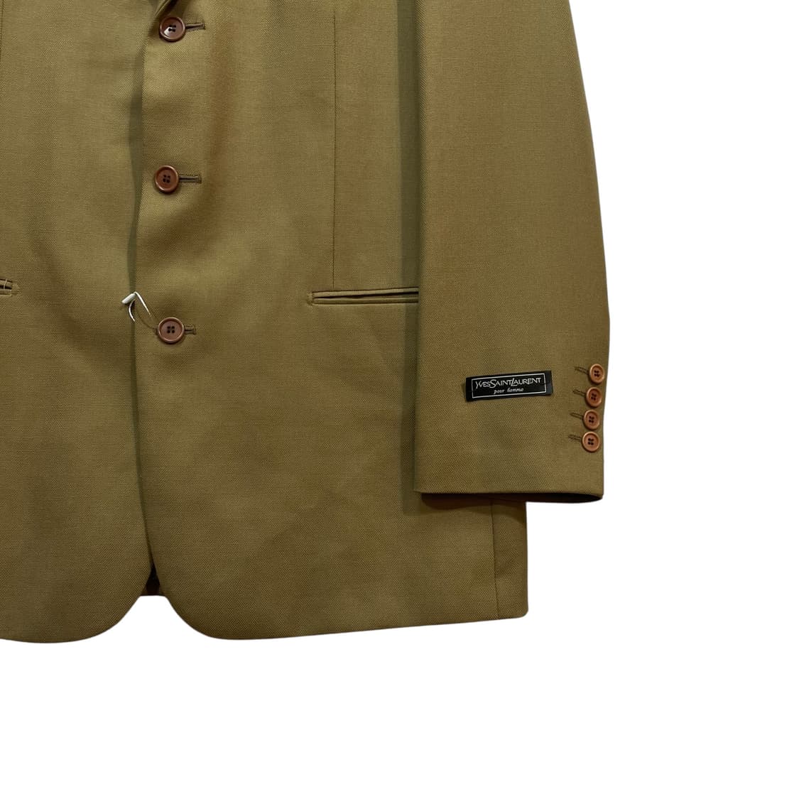 YSL Camel Tailored Blazer 상품이미지2