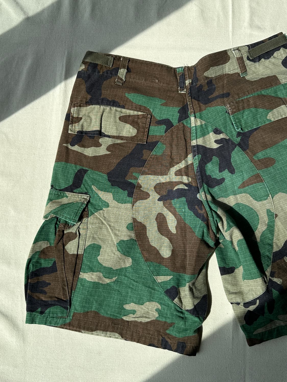 미군 우드랜드 립스탑 BDU 카고 쇼츠 S/R 30-31 상품이미지7