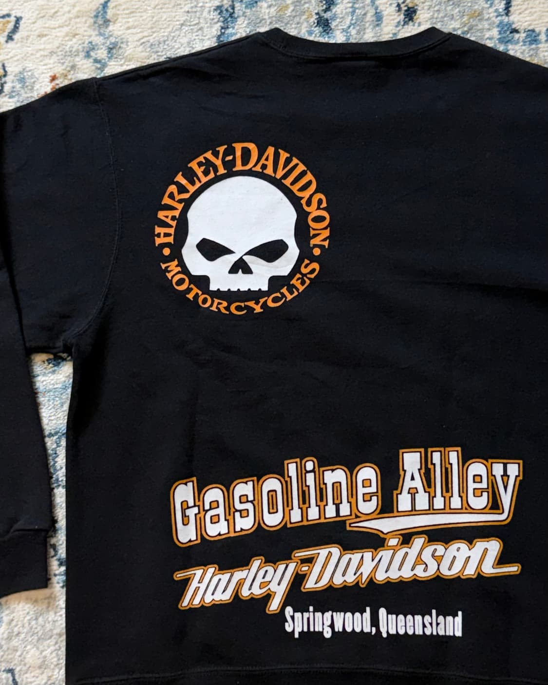 빈티지 할리데이비슨 스웻셔츠 상품이미지5