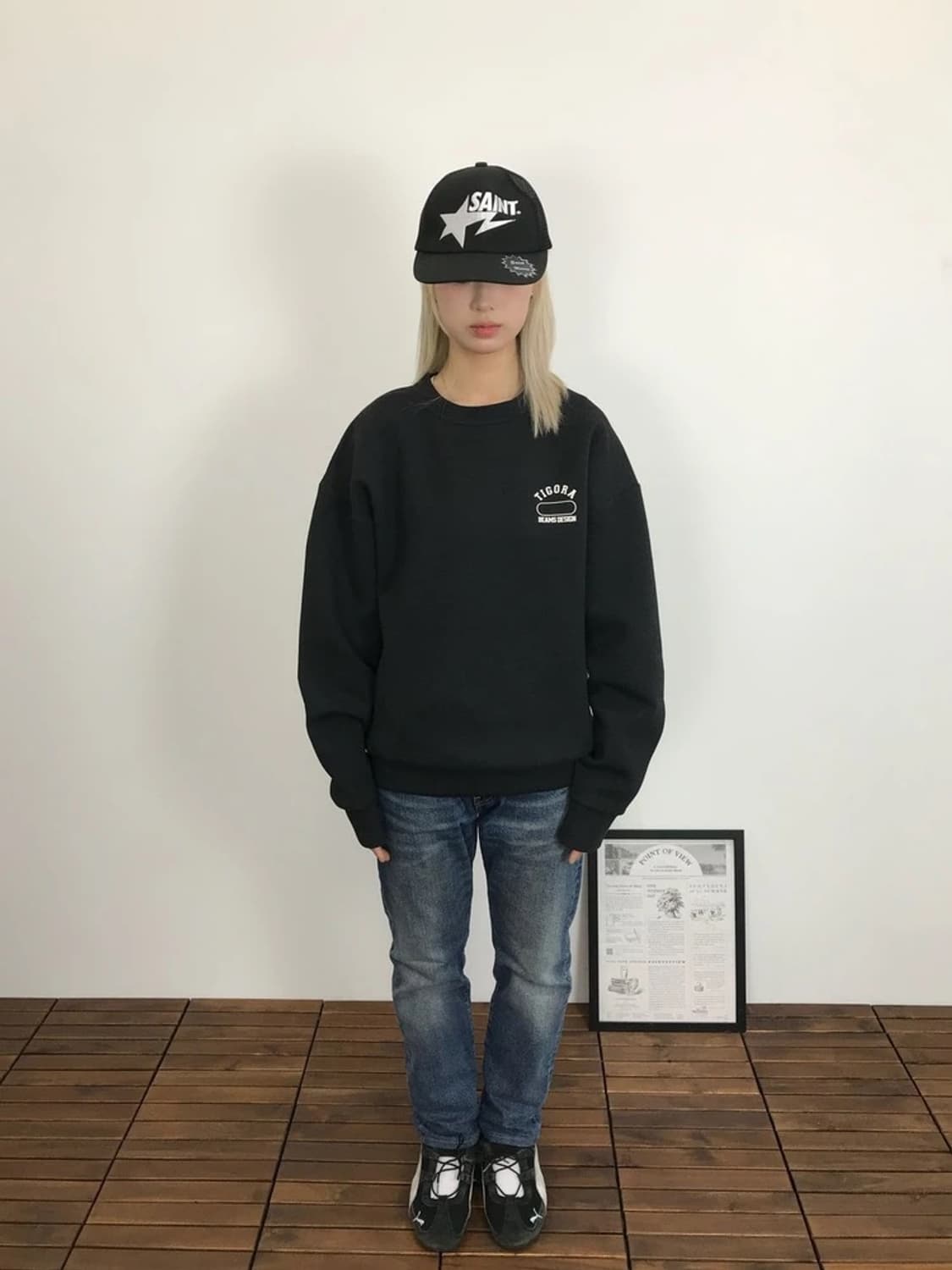 Tigora x Beams Design Sweatshirt 상품이미지1