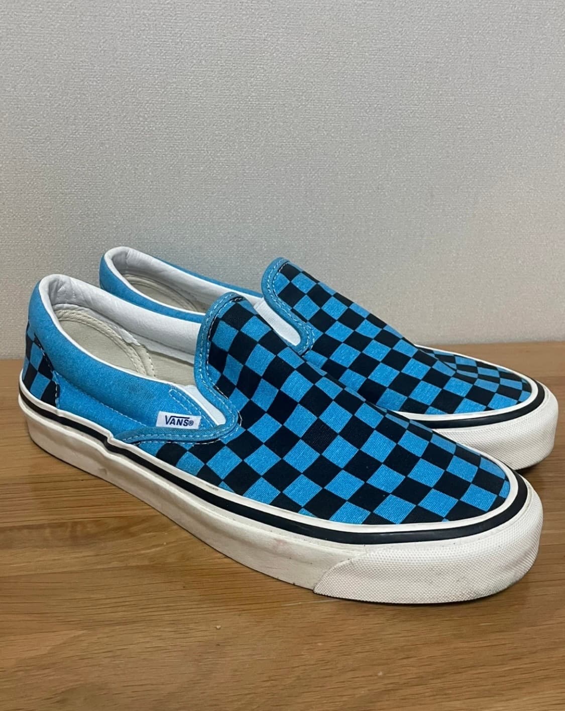 반스 클래식 슬립온 체커보드 블루 270 상품이미지2