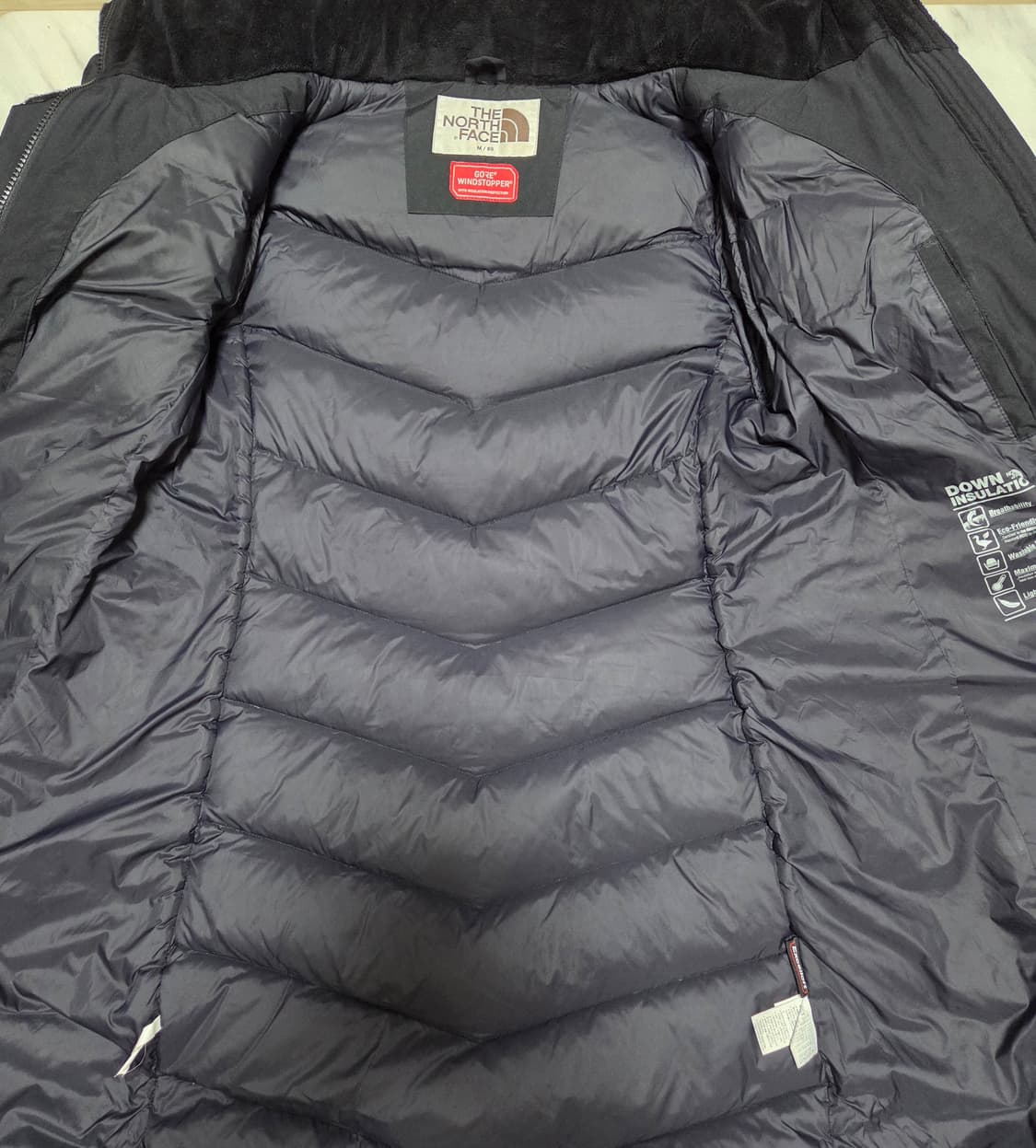 노스페이스 화이트라벨 구스다운 롱 패딩 상품이미지3