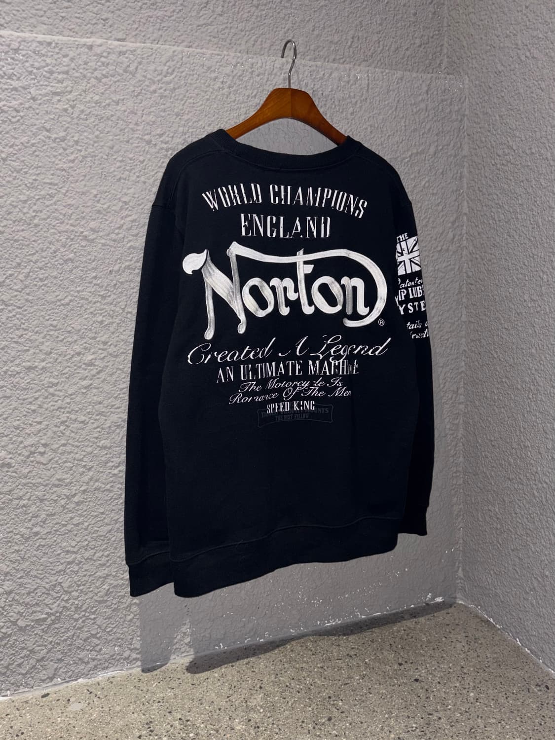 Norton 로고 맨투맨 상품이미지2