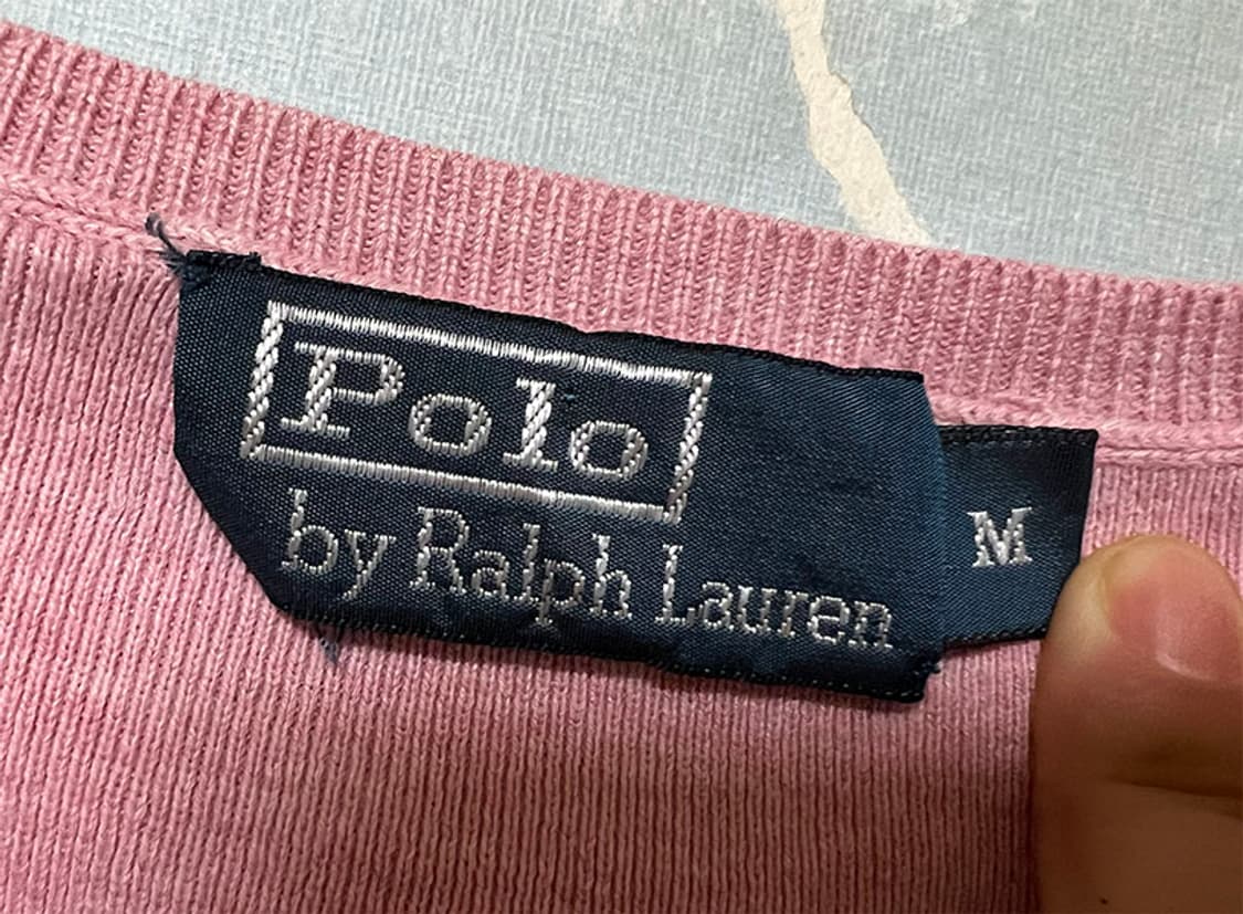 POLO 폴로 여자니트 브이넥 춘추 캐주얼 XL 105 88 상품이미지3