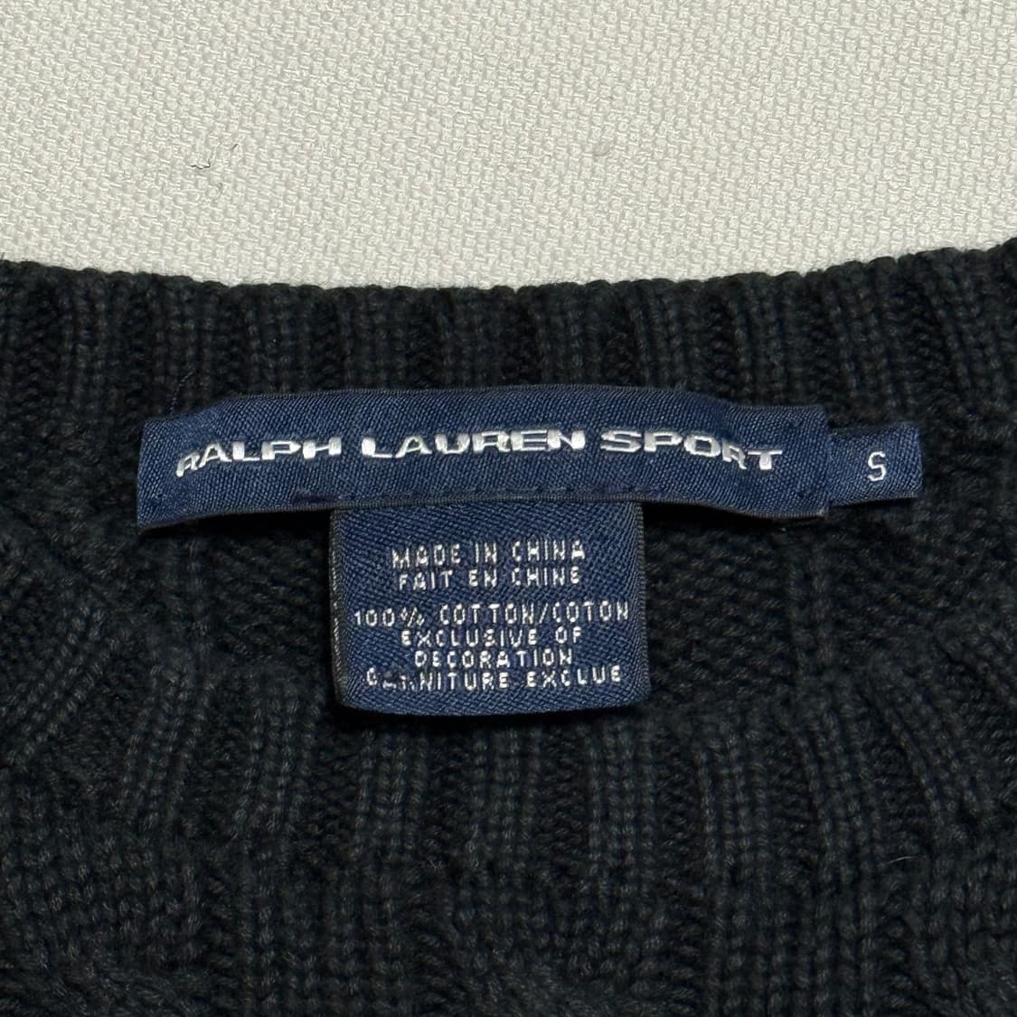 S 폴로랄프로렌 스포츠 케이블 니트 상품이미지4