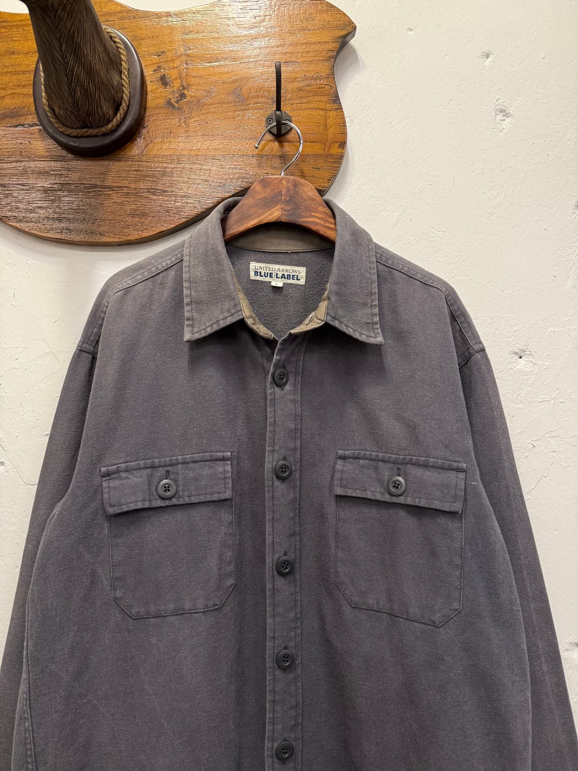 (L) United Arrows 유나이티드 애로우즈 Cotton Shir 상품이미지1