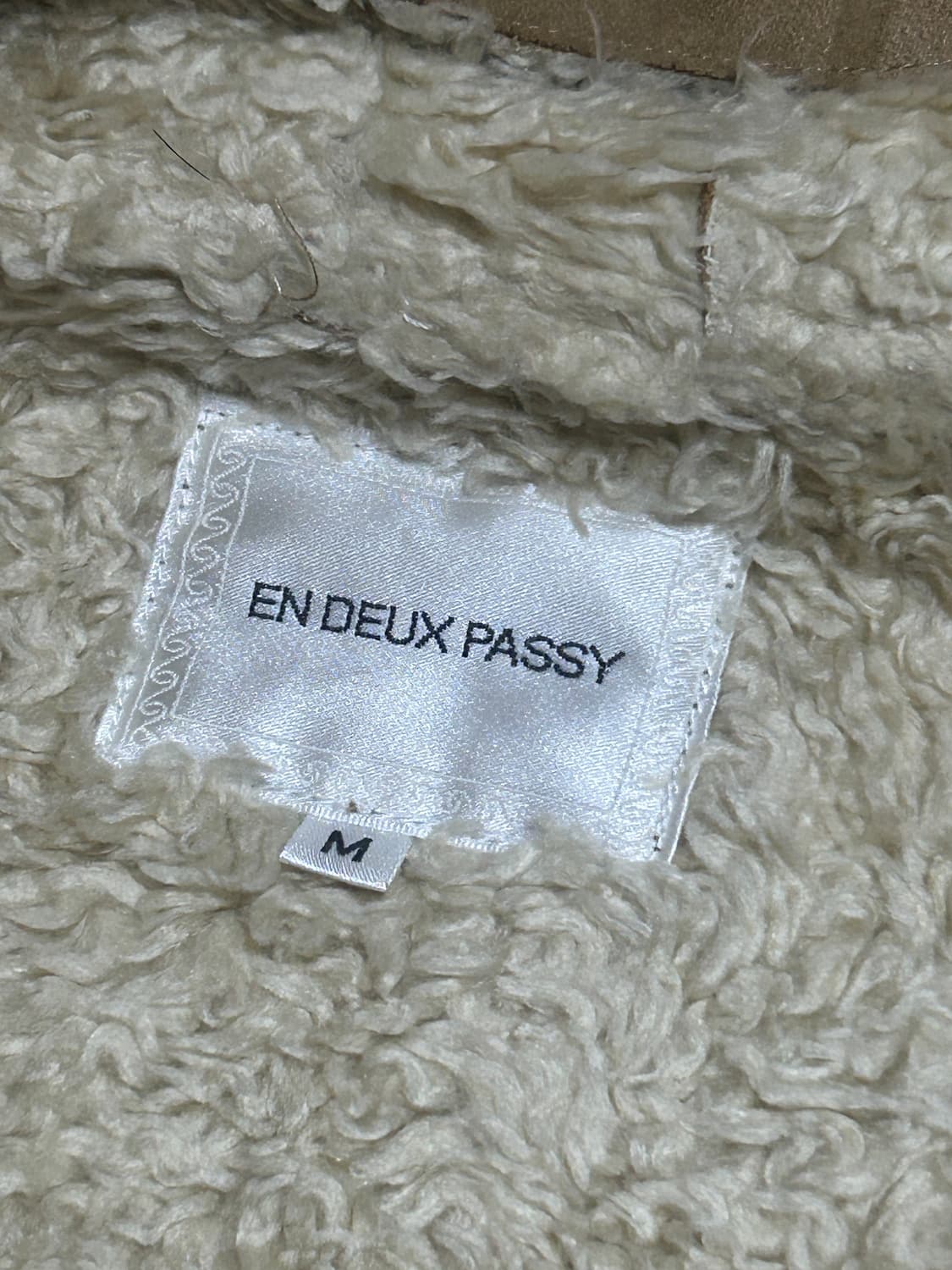 빈티지 모리걸 라떼 갸루 떡볶이 코트 상품이미지4