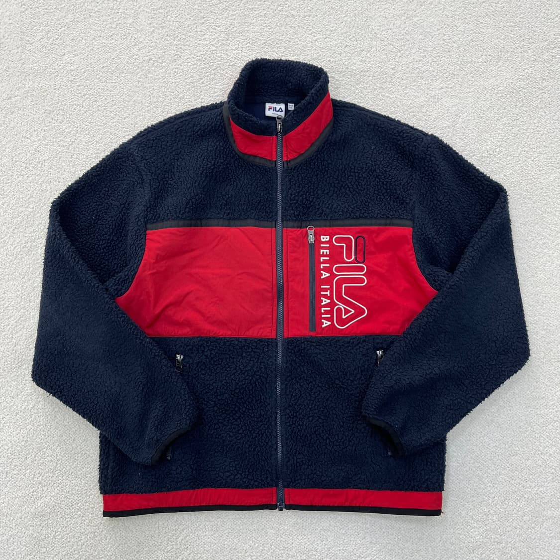 M 휠라 팝콘 보아 플리스 자켓 0305M 상품이미지1