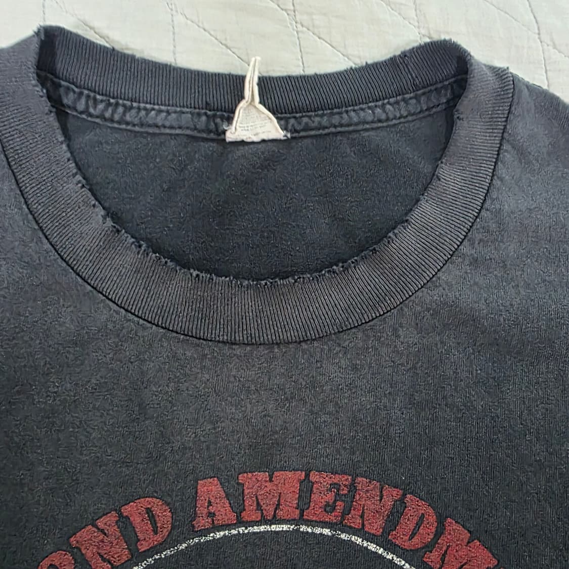 [XL] 00s NRA 미국 총기 허용법 빈티지 티셔츠 트래쉬드 상품이미지5