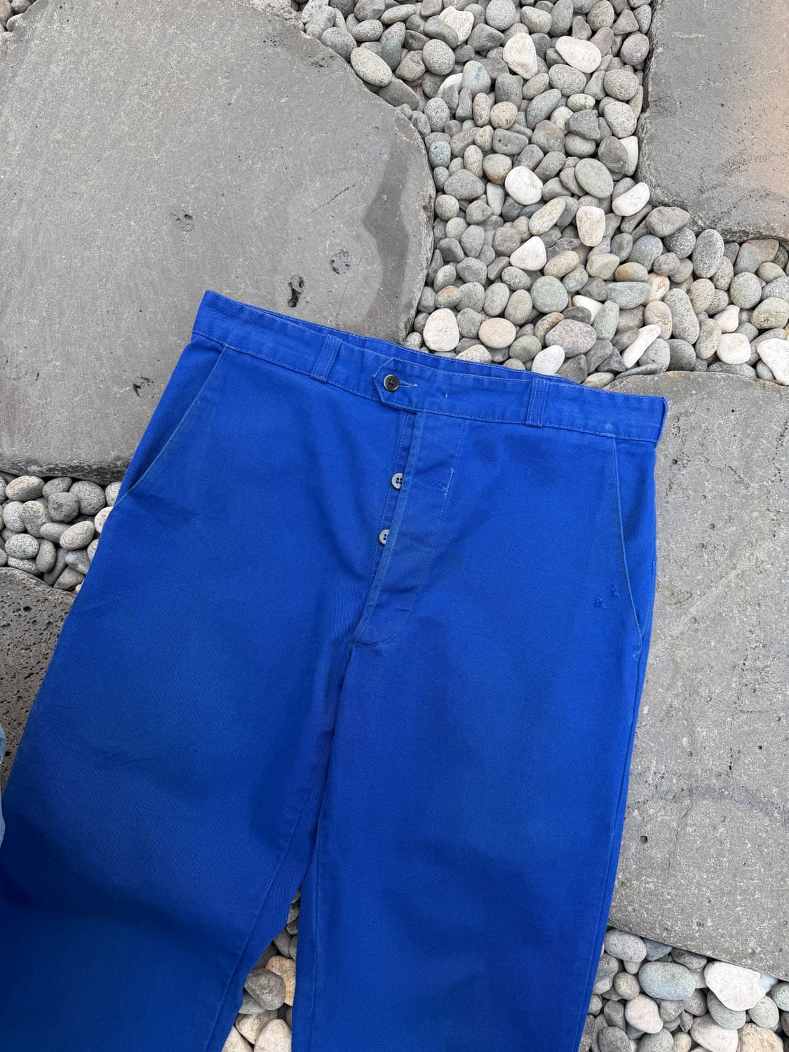 OLD VINTAGE WASHED BLUE 빈티지 프렌치워크팬츠 상품이미지5
