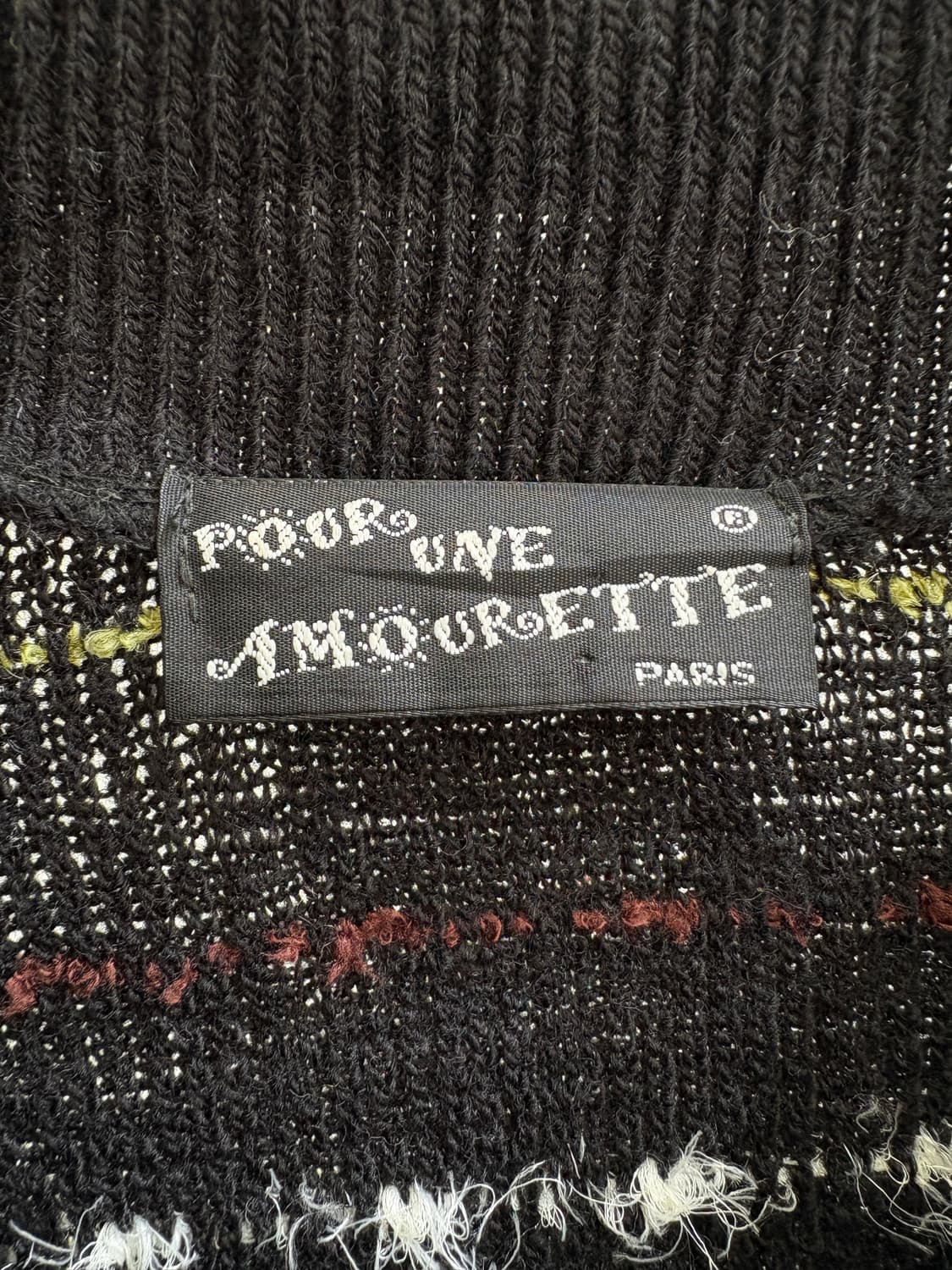 POURUNE AMOURETTE (Made in France) 니트 상품이미지7