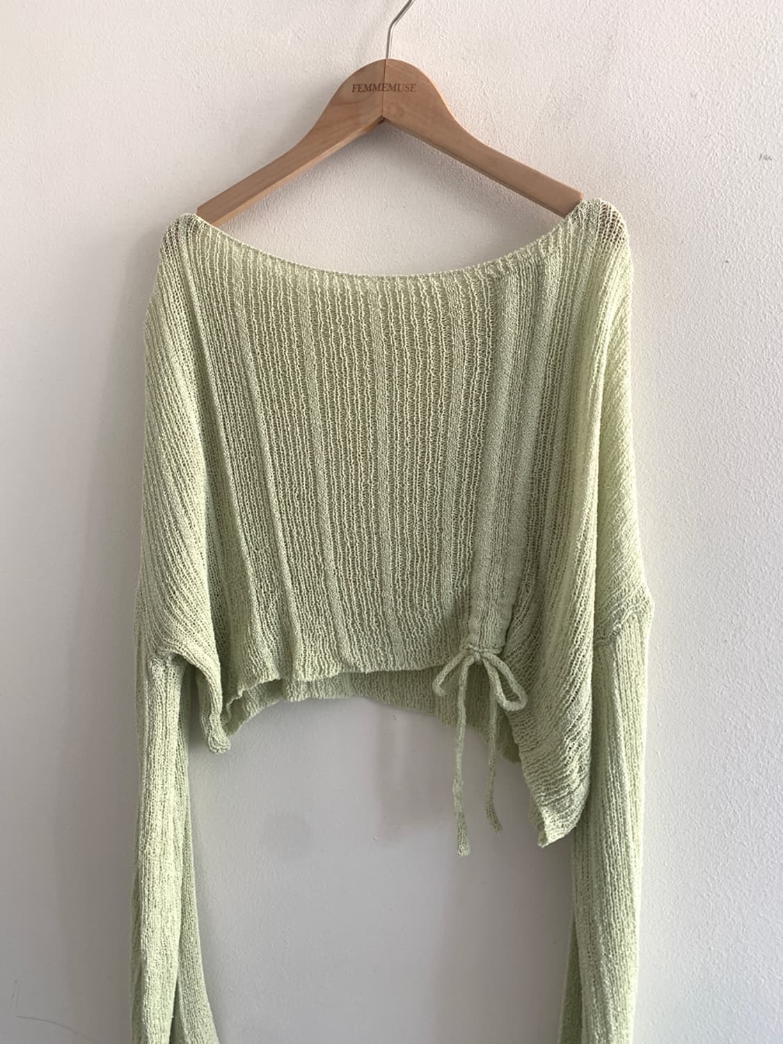 Summer shirring loose knit 상품이미지2