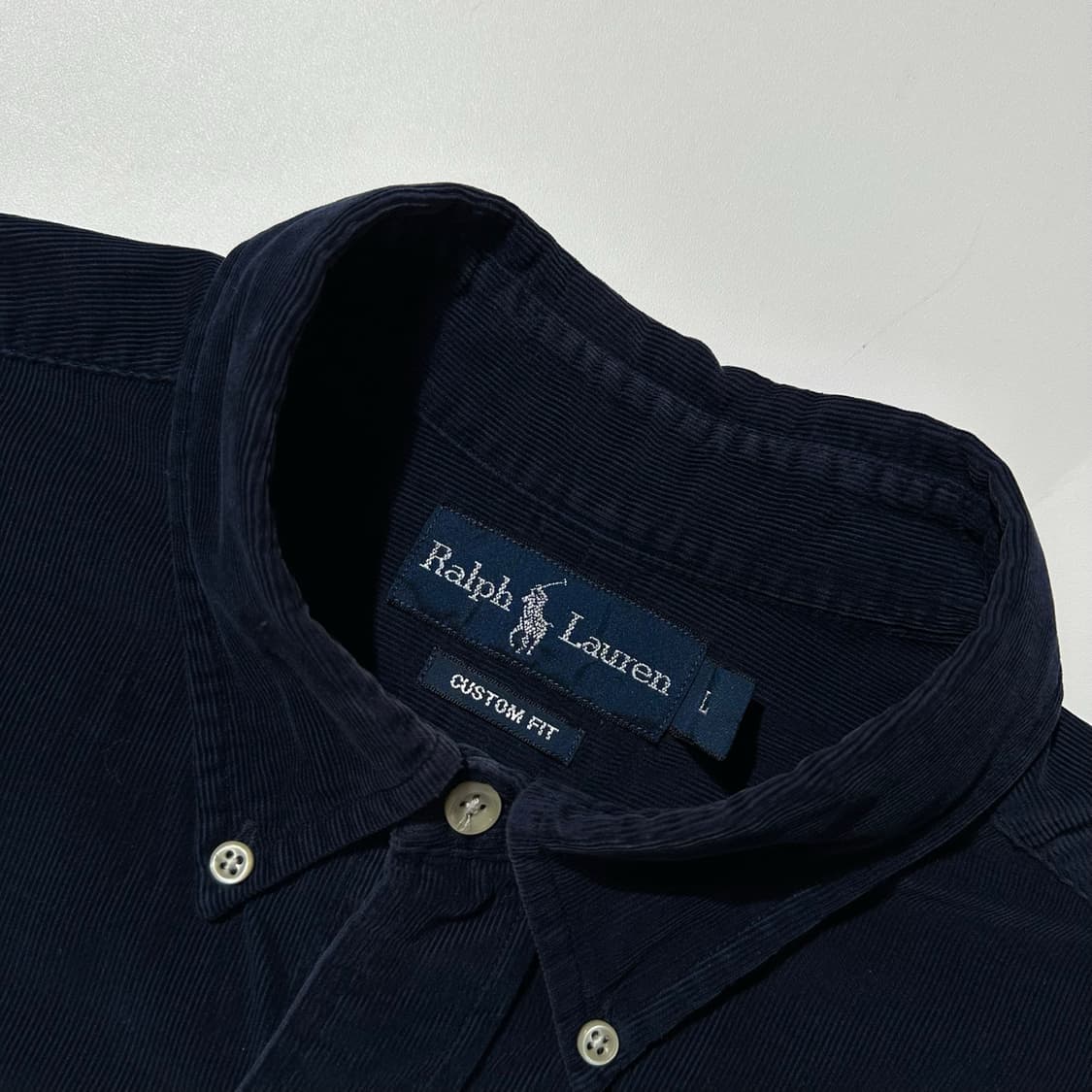 폴로 랄프로렌 코듀로이 셔츠 네이비 상품이미지4
