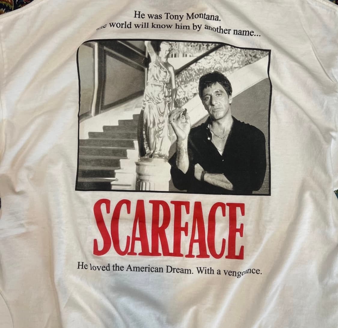 스카페이스 빈티지 남성 반팔 셔츠 상품이미지5