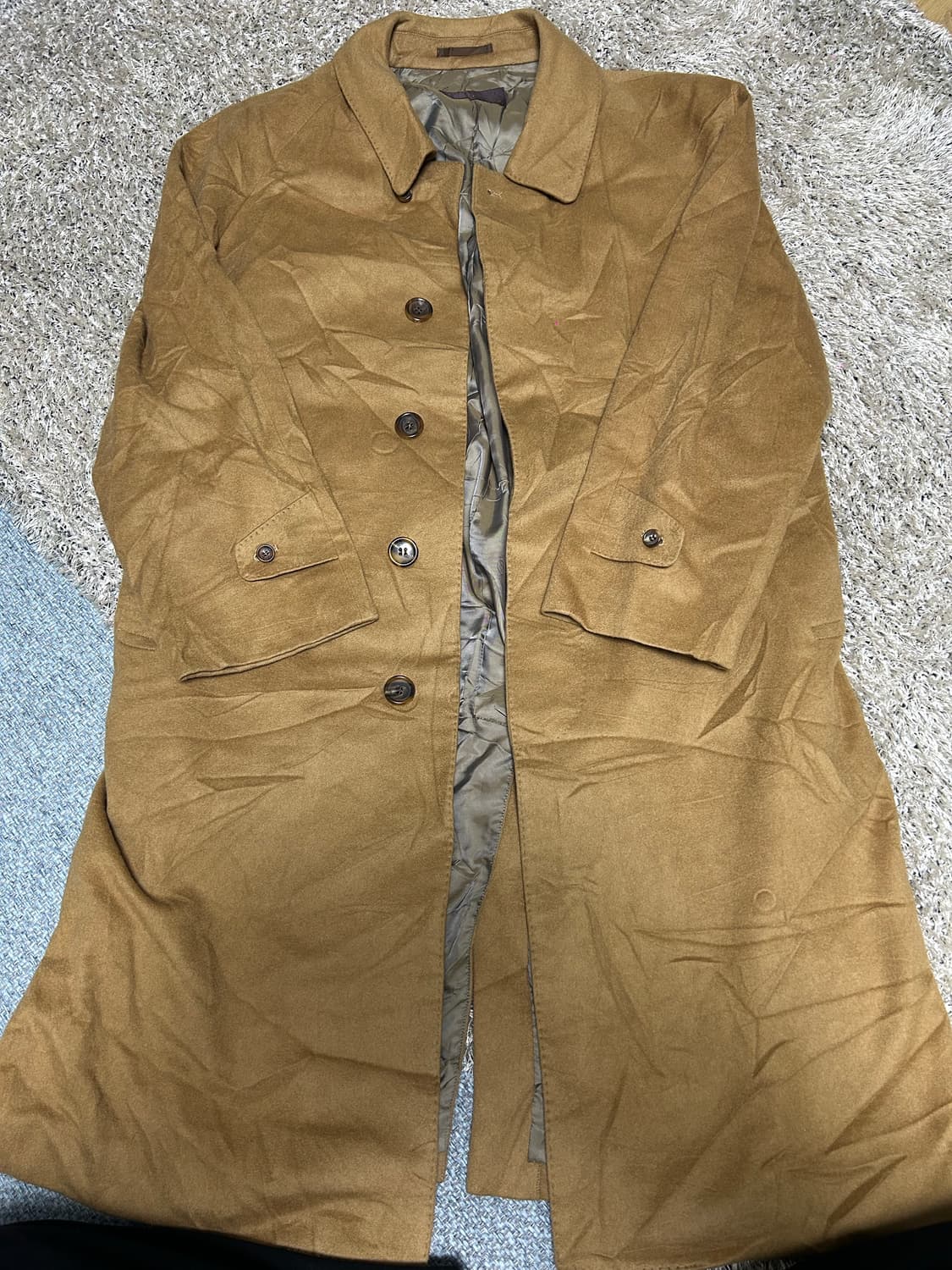 일제 캐시미어 100프로 코트 사이즈 105~110 상품이미지1