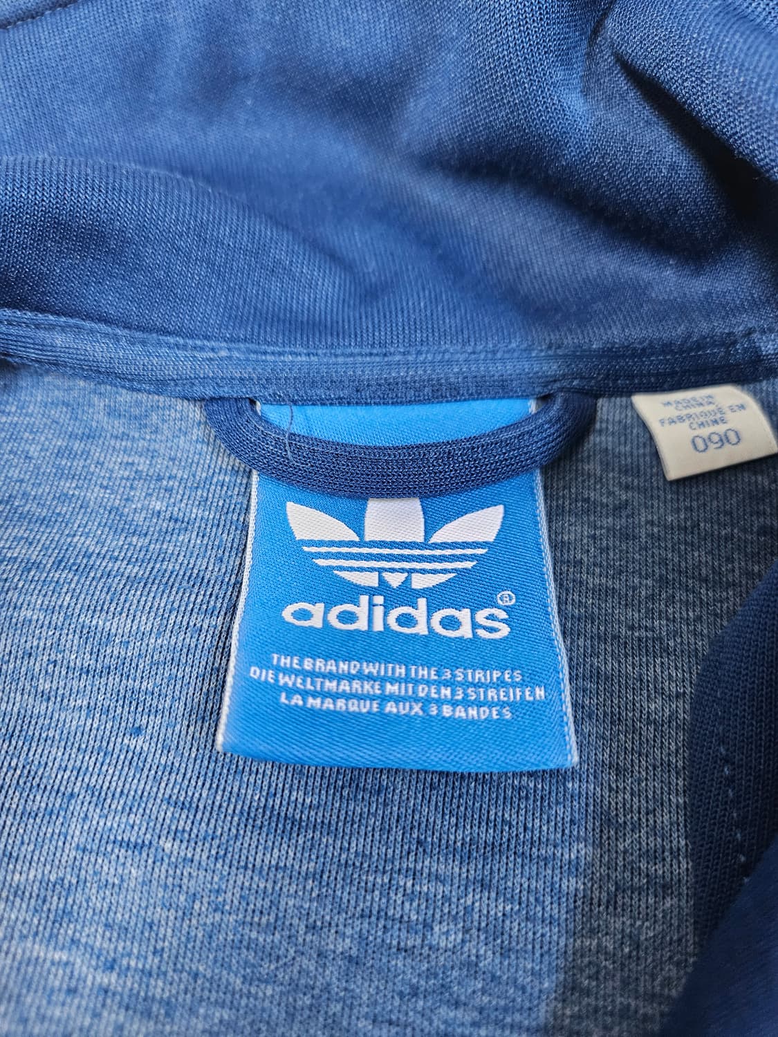 아디다스 유로파 져지 트랙탑 구버전 코랄블루 베켄바우어 자켓 90 여성 상품이미지2