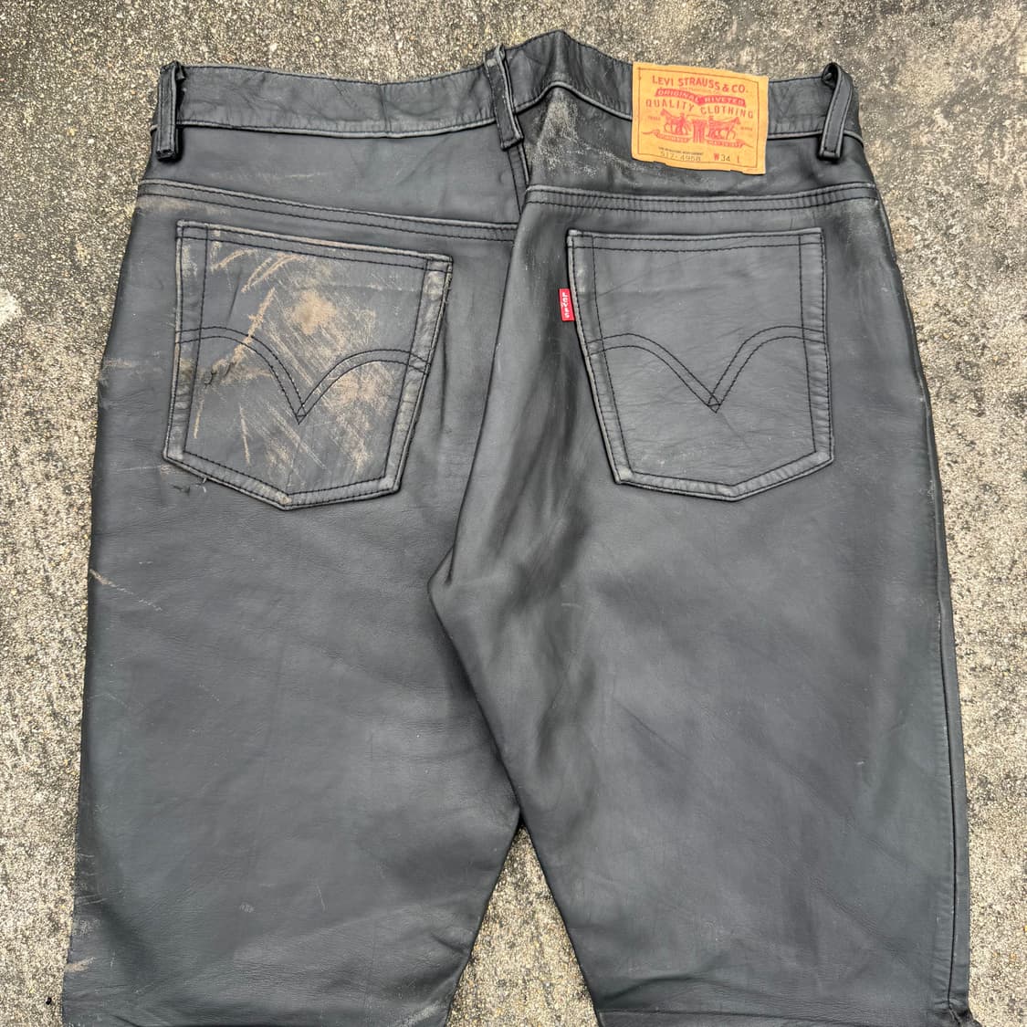 [36] 리바이스 517 부츠컷 말가죽 팬츠 상품이미지5