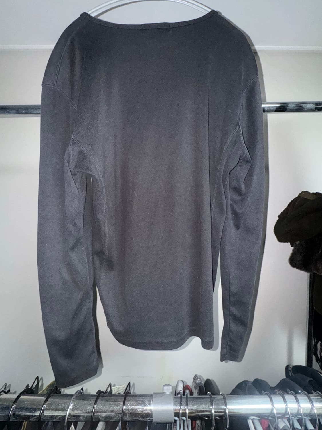 Y2k Unneck Sleeve T-shir 상품이미지4