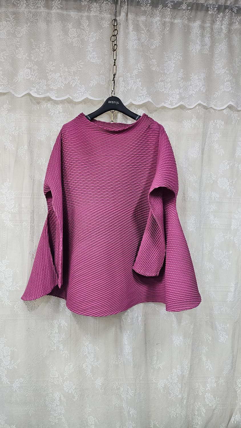 플리츠 주름 셔츠  상품이미지1