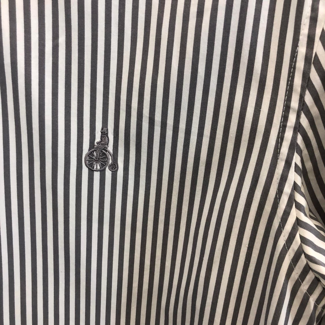 빈폴 자수로고 그레이 스트라이프셔츠 95 사이즈 상품이미지2
