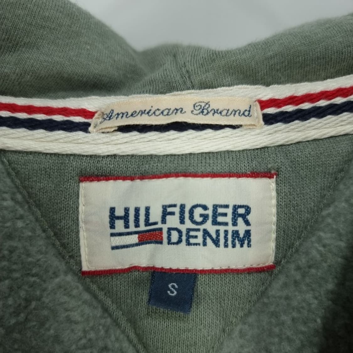 [타미힐피거] 로고 자수 풀 집 후드 집업 M19552 상품이미지9