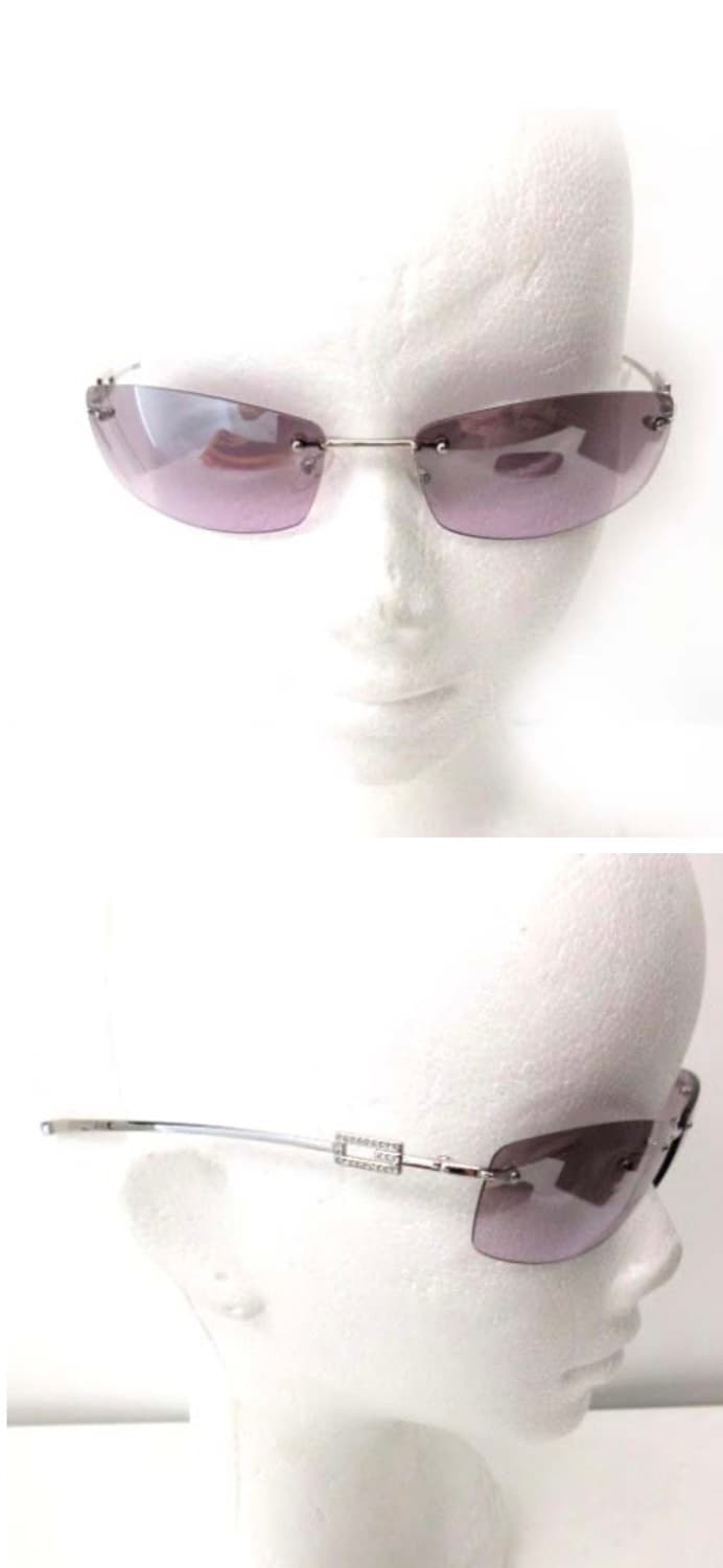 (착용샷O) 빈티지 구찌 무테 선글라스 GG1784 상품이미지6