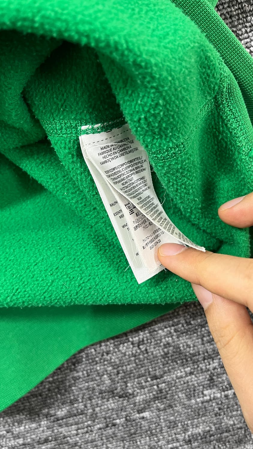 폴로 빅핏 후드 XL 상품이미지5