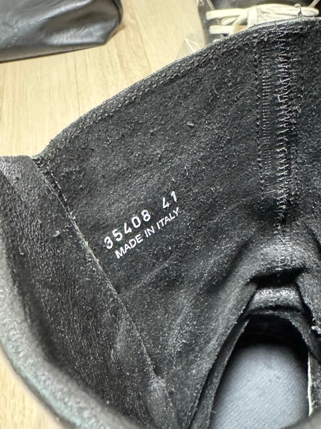 릭오웬스 블랙 라몬즈 상품이미지3