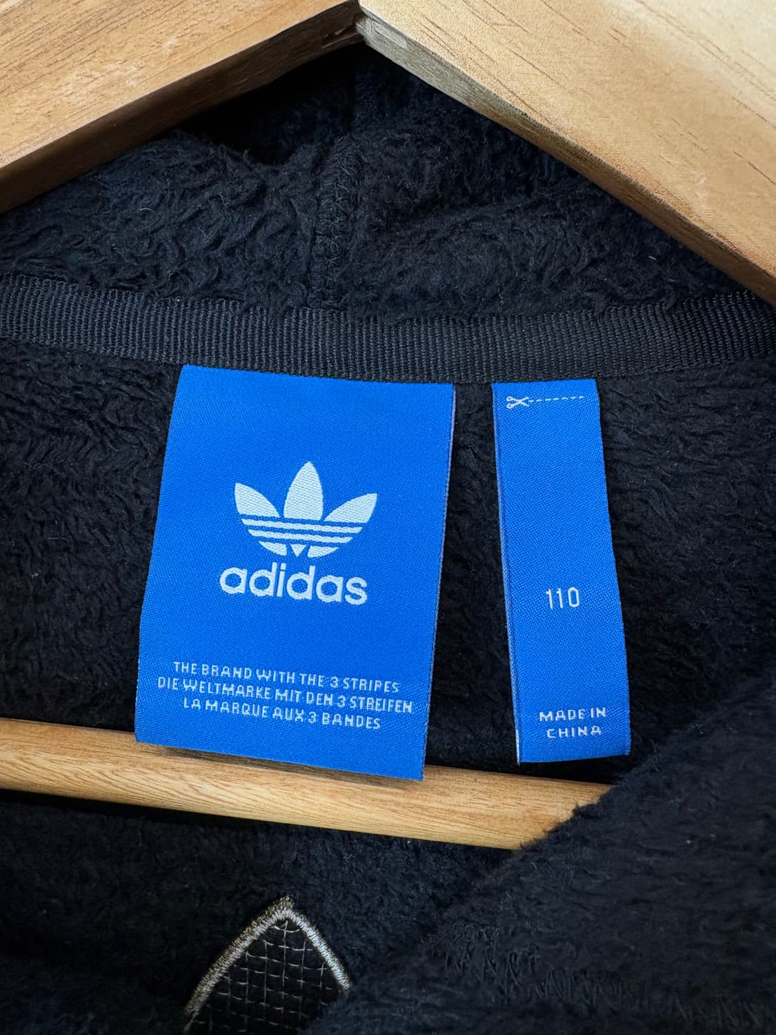 아디다스 카모 빅로고 후리스 후드집업 상품이미지7