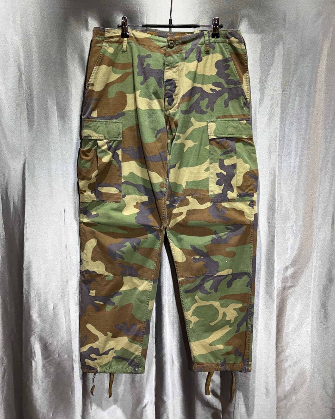 36in 오리지널 밀리터리 카모플라주 카고팬츠 상품이미지2