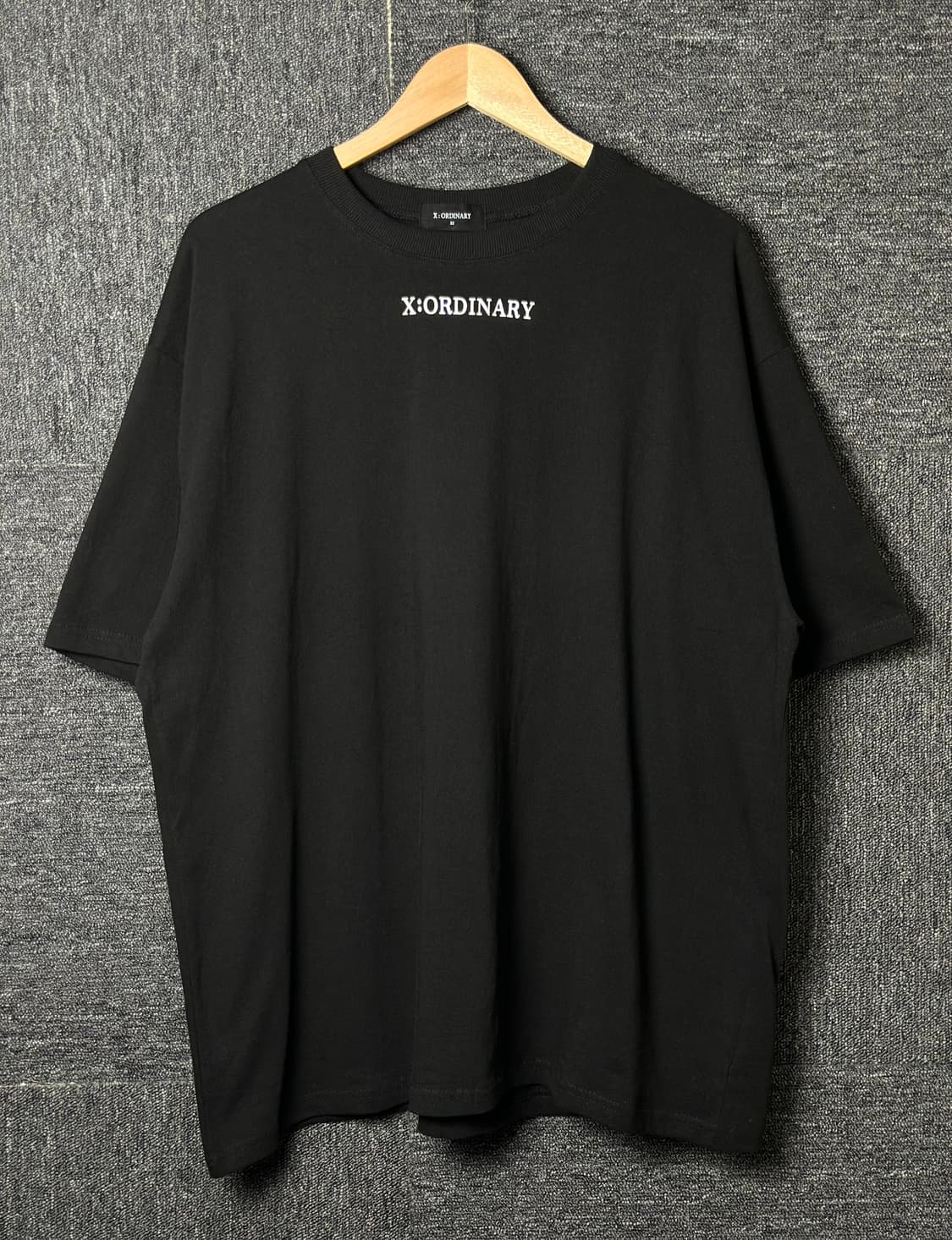 X:ORDINARY 블랙 반팔 티셔츠 52 상품이미지2