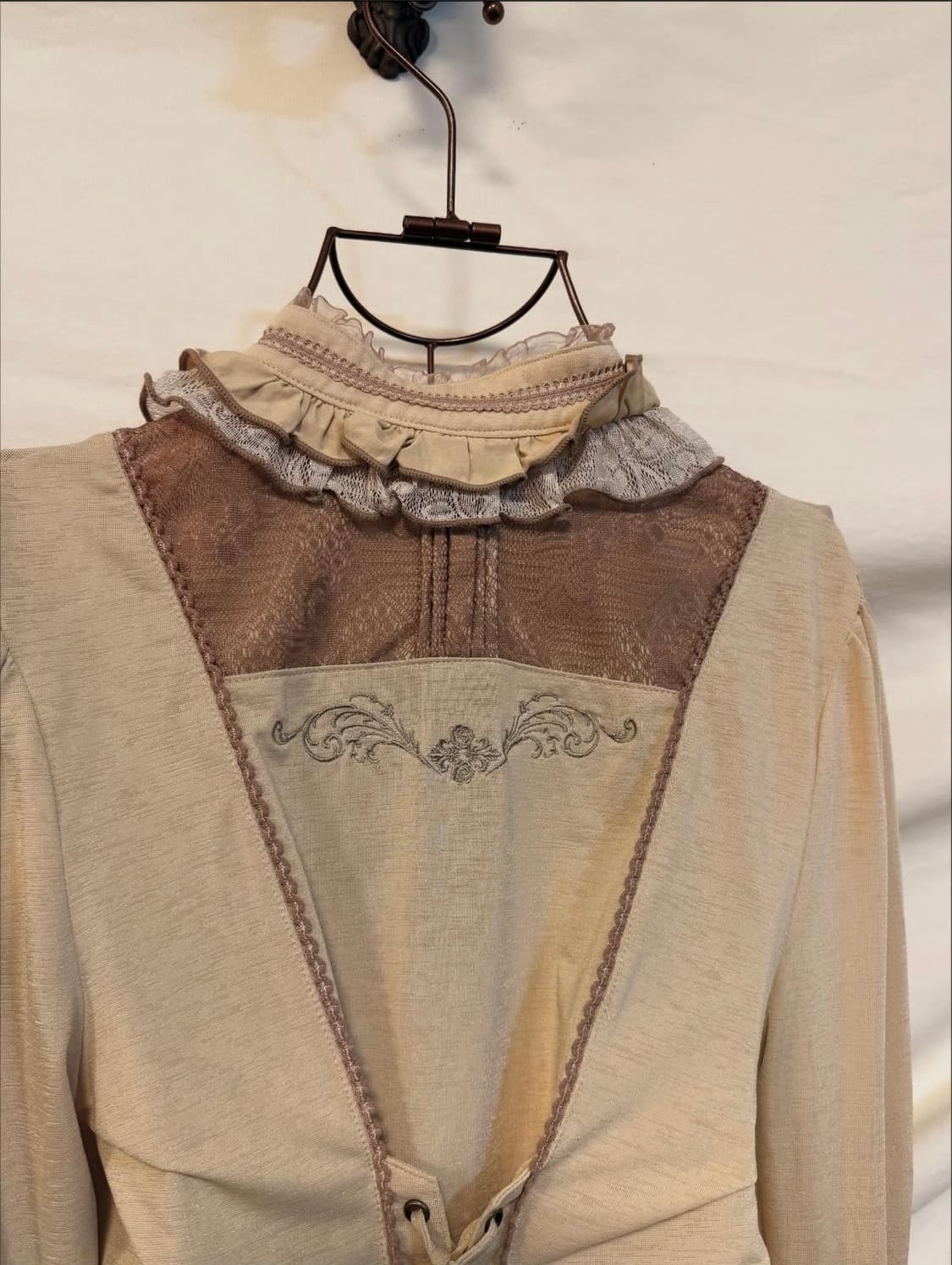 Ozz On Fairy Lace Detail Shirt 상품이미지5