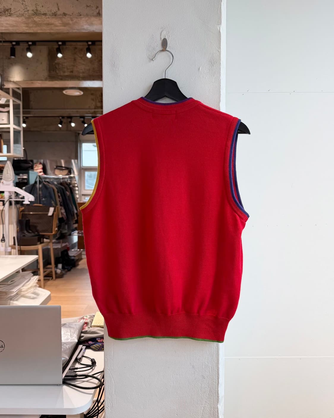 겐조 골프 레드 베스트 자켓  상품이미지7