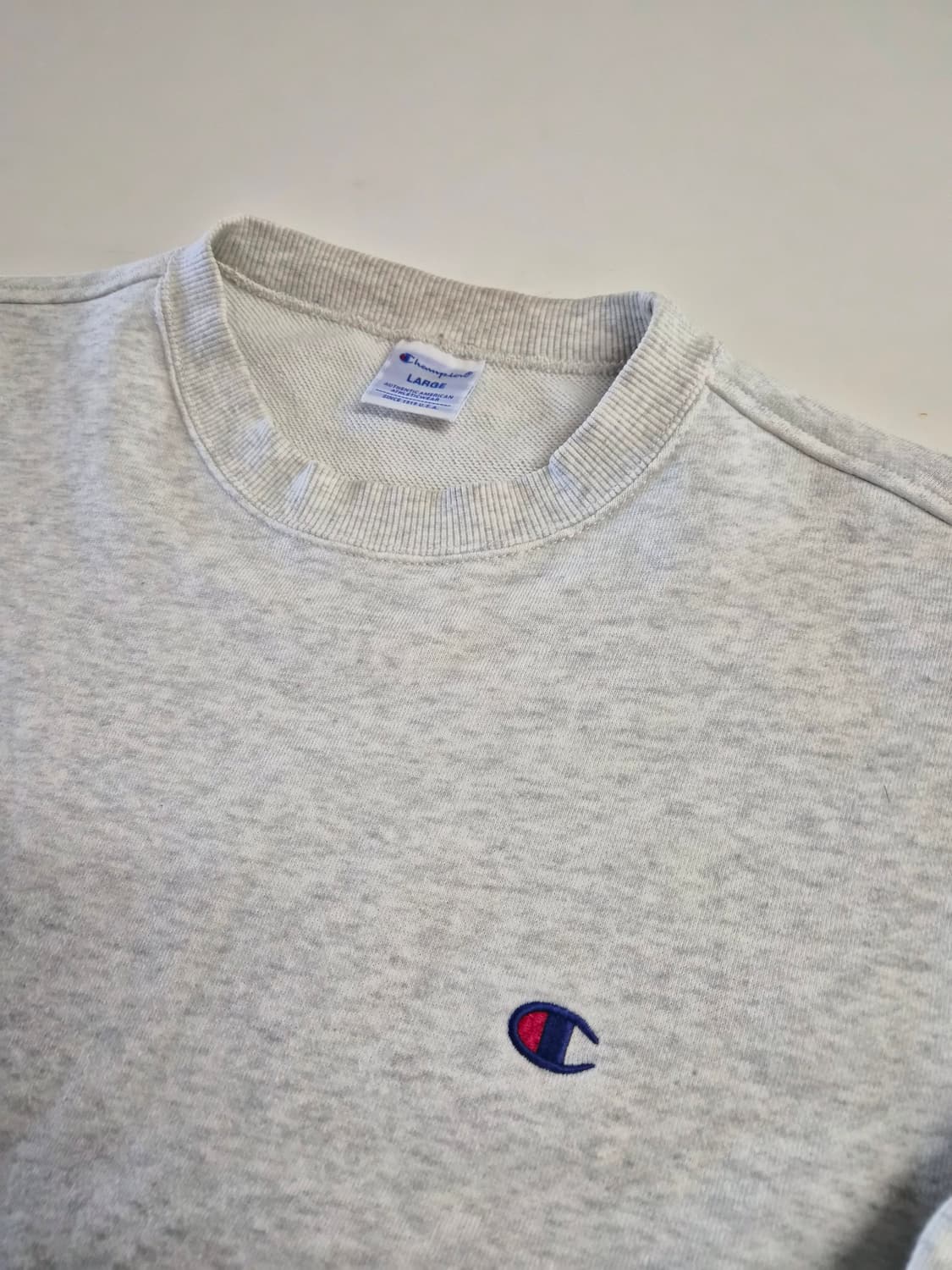 챔피온 c로고 맨투맨 아이보리 상품이미지3